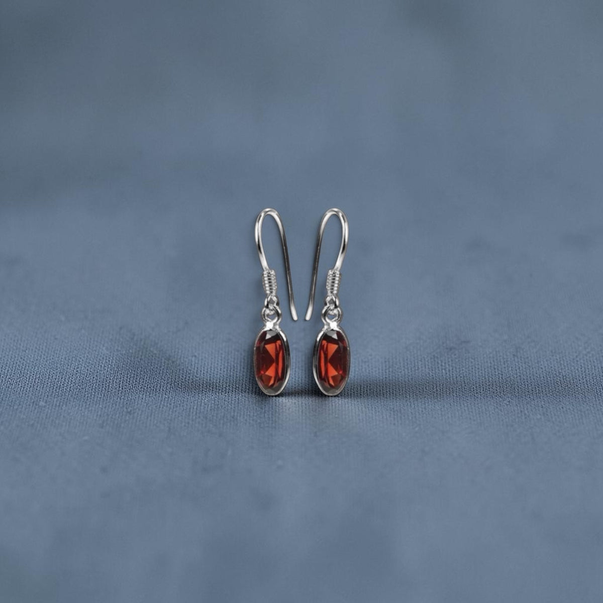 Crolyn Garnet Drop Earrings