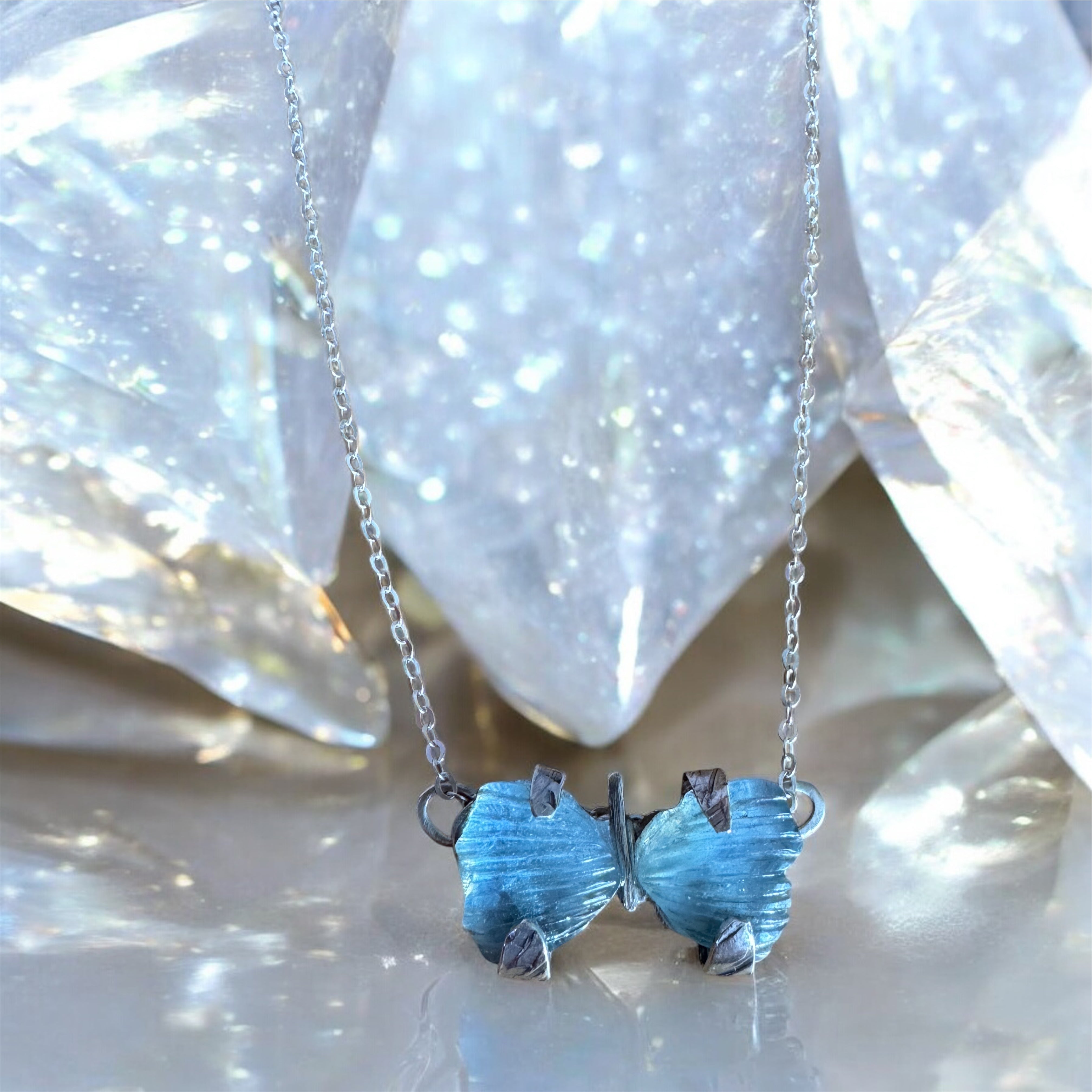 Oceanlight Butterfly Aquamarine