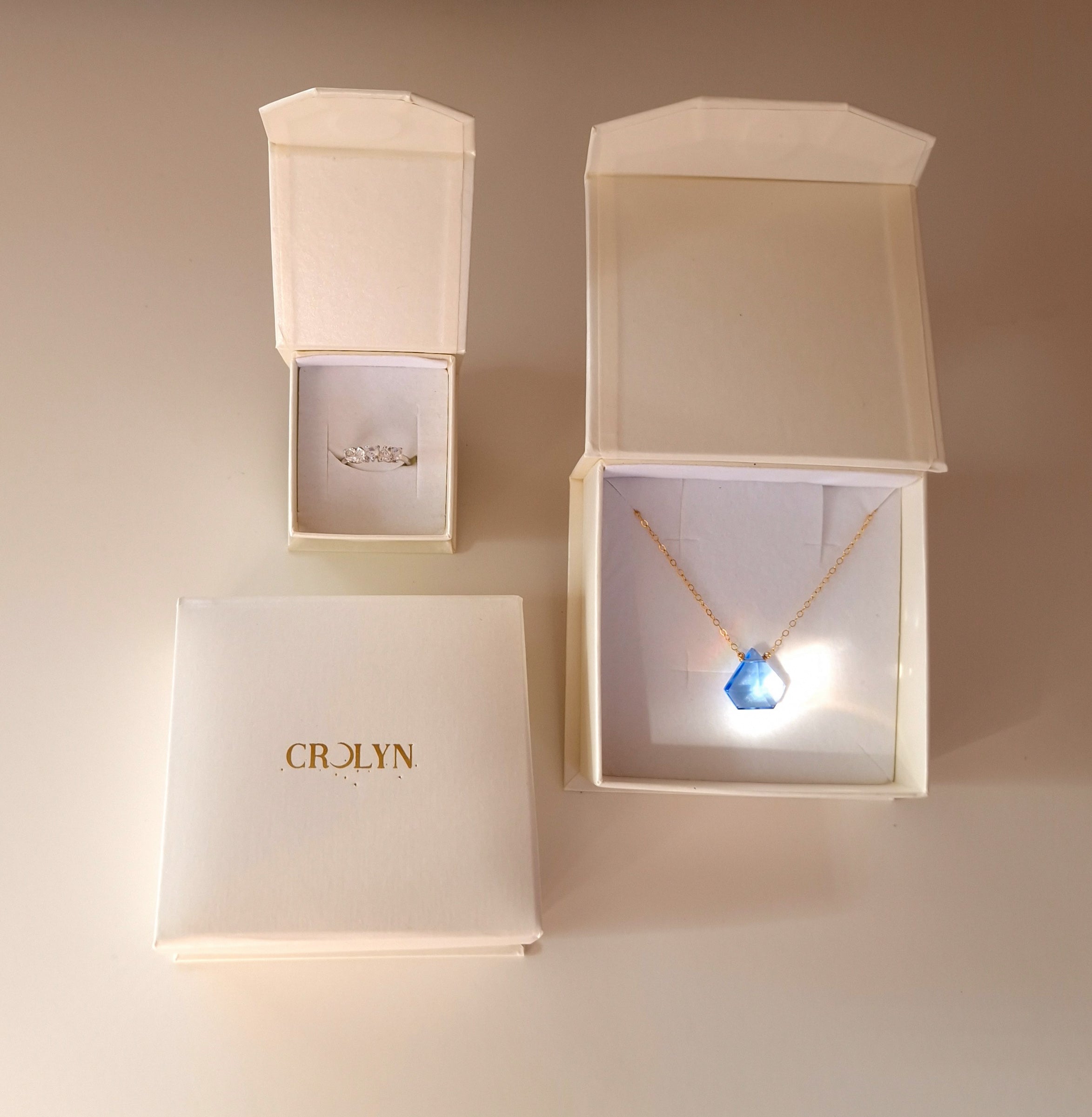 You are the Moon Gold Studs