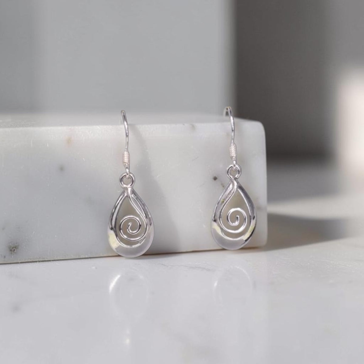 Crolyn Ocean Swirl Earrings