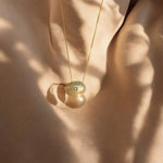 9ct Solid Gold Freshwater Pearl with Topaz