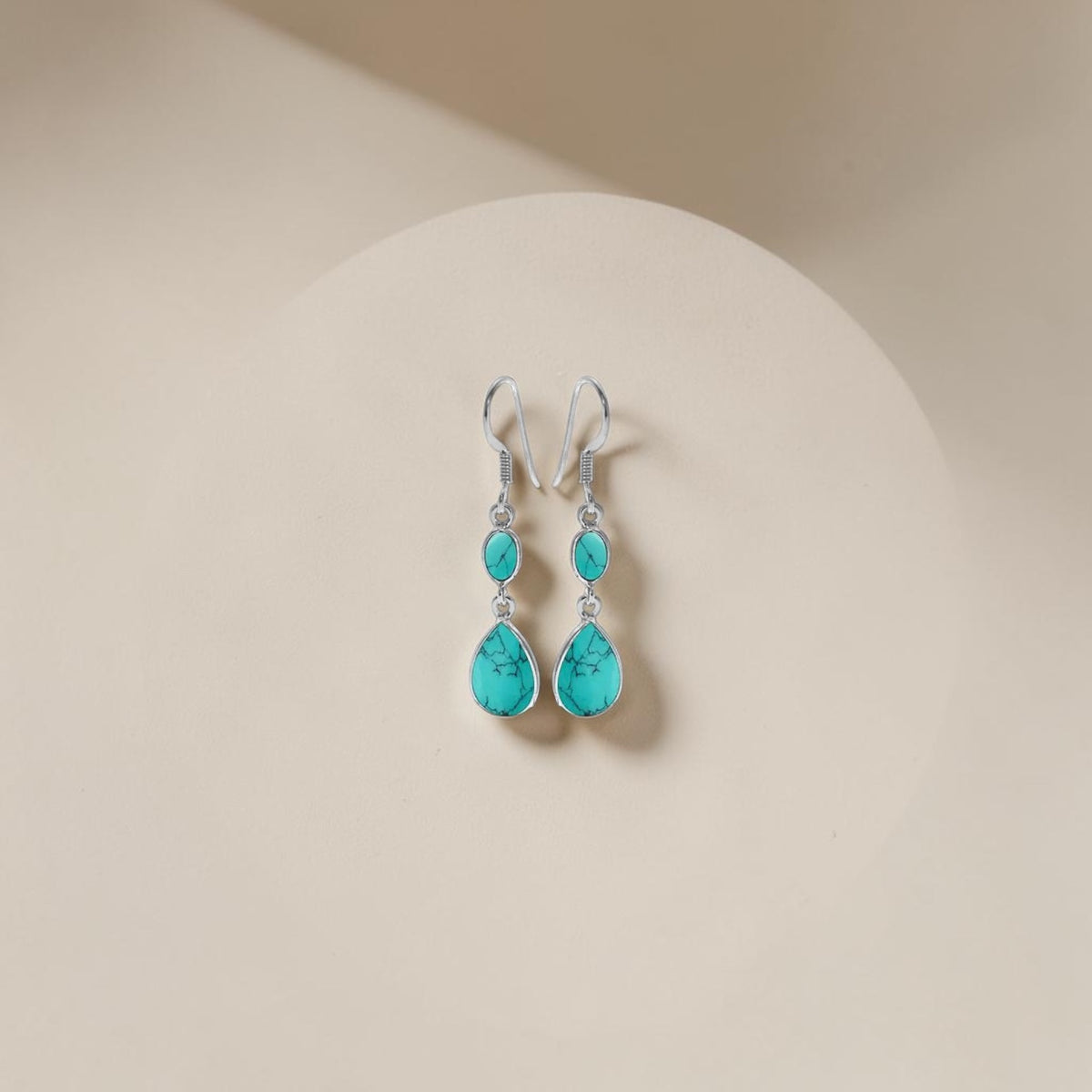 Crolyn Turquoise Drop Earrings