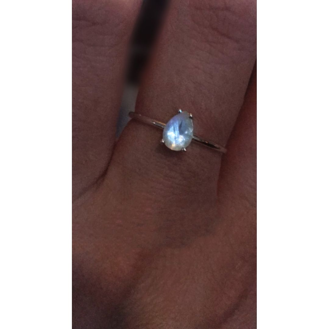 Gia Moonstone Ring