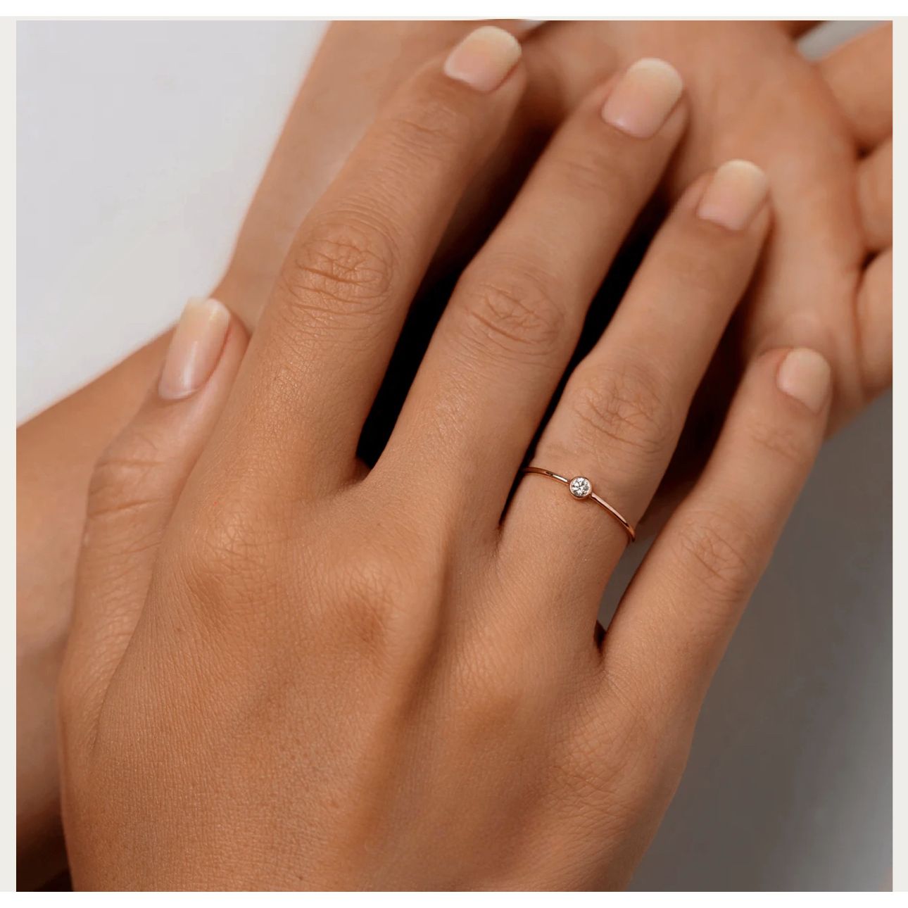 Crolyn Sapphire stack Ring - Gold
